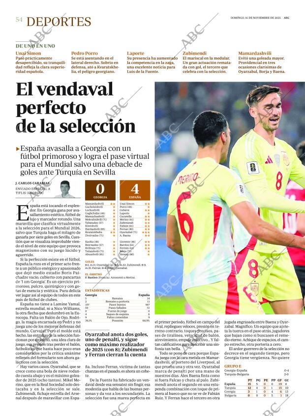 ABC MADRID 16-11-2025 página 54