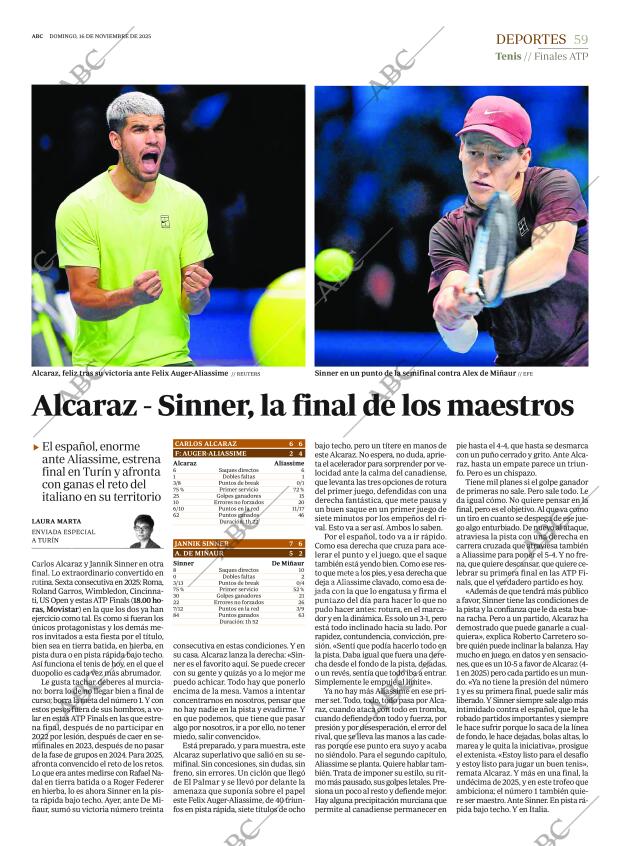 ABC MADRID 16-11-2025 página 59