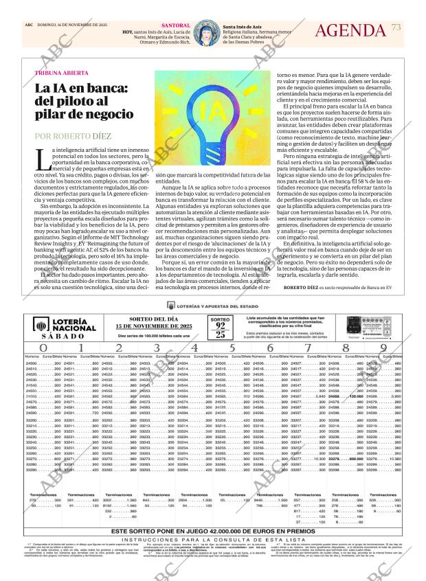 ABC MADRID 16-11-2025 página 73