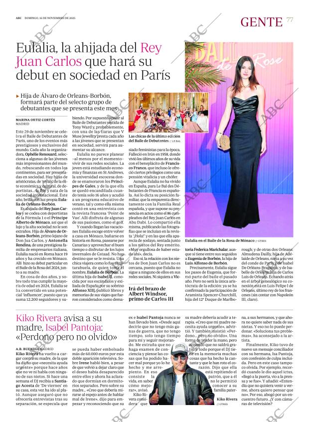ABC MADRID 16-11-2025 página 77