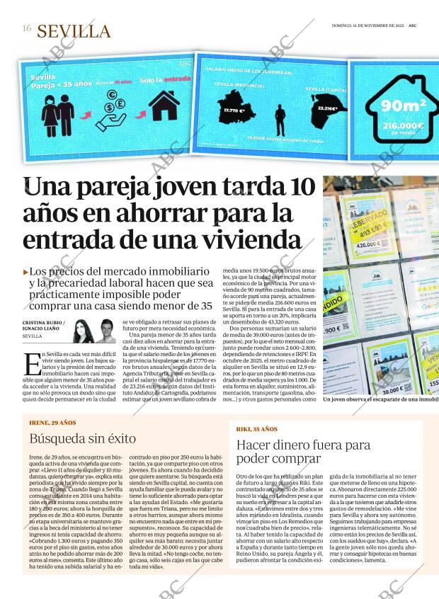 ABC SEVILLA 16-11-2025 página 16