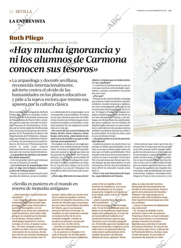 ABC SEVILLA 16-11-2025 página 22