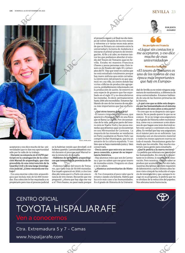 ABC SEVILLA 16-11-2025 página 23
