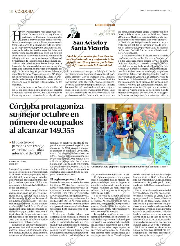 ABC CORDOBA 17-11-2025 página 18