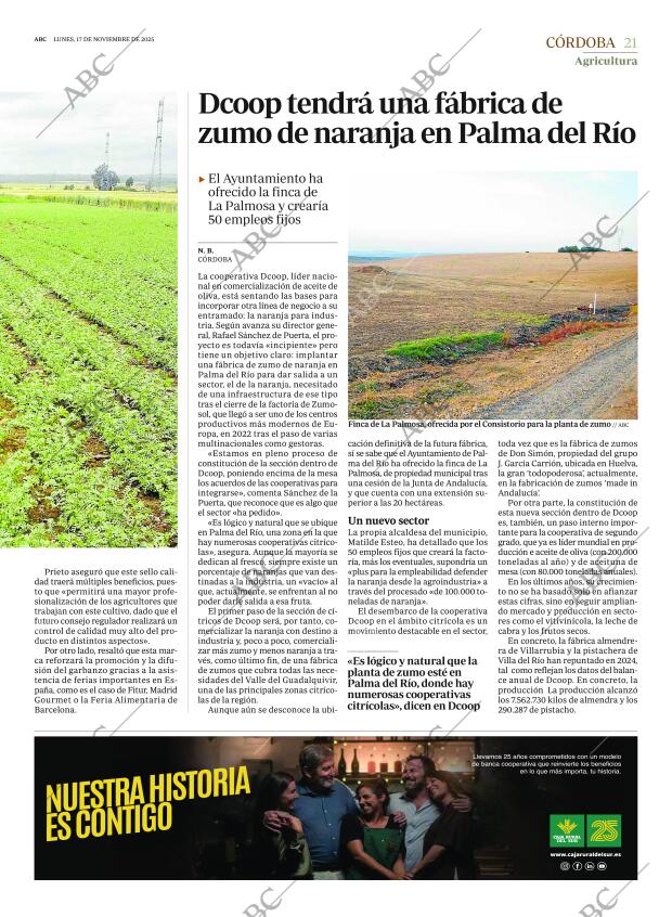 ABC CORDOBA 17-11-2025 página 21