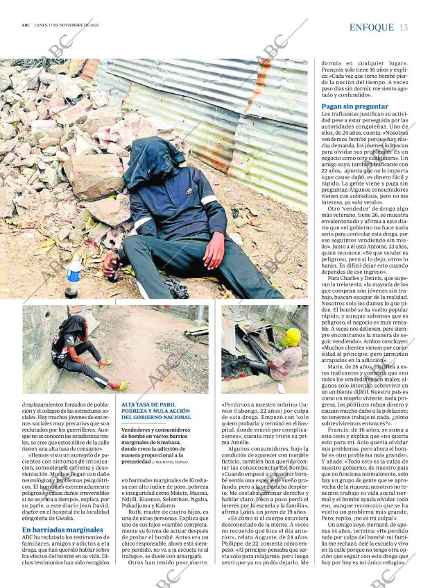ABC MADRID 17-11-2025 página 13