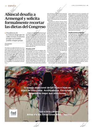 ABC MADRID 17-11-2025 página 20