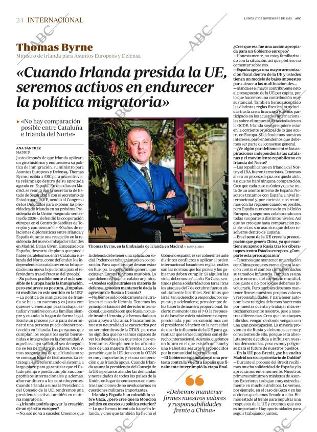 ABC MADRID 17-11-2025 página 24