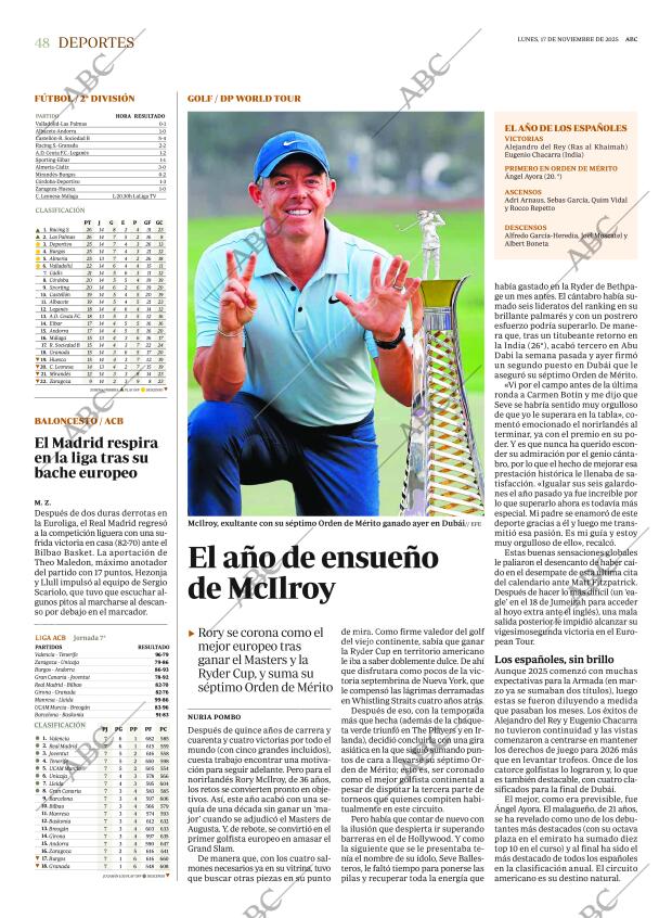 ABC MADRID 17-11-2025 página 48