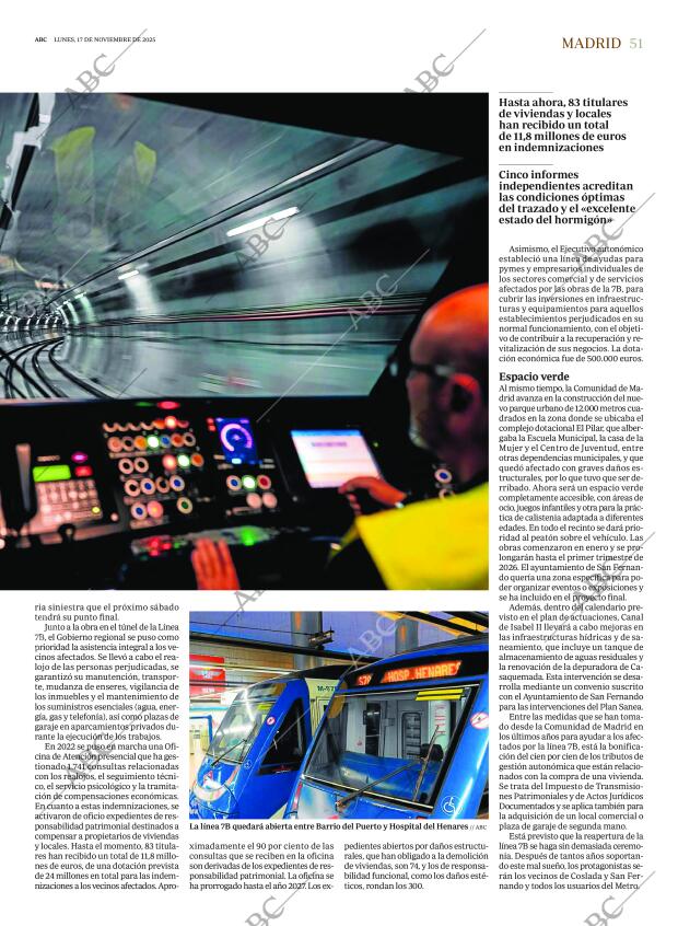 ABC MADRID 17-11-2025 página 51
