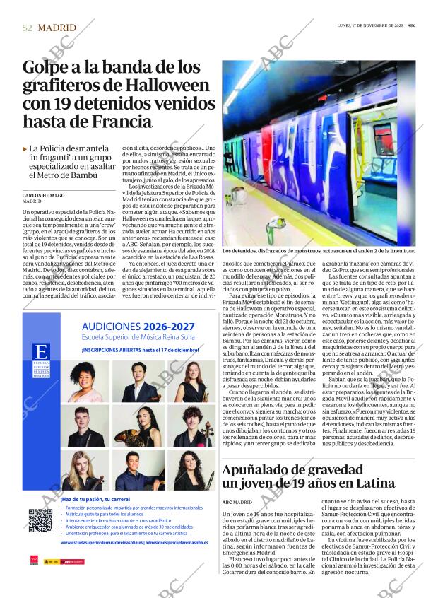 ABC MADRID 17-11-2025 página 52