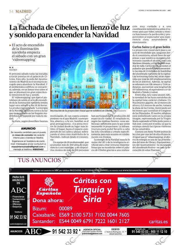 ABC MADRID 17-11-2025 página 54