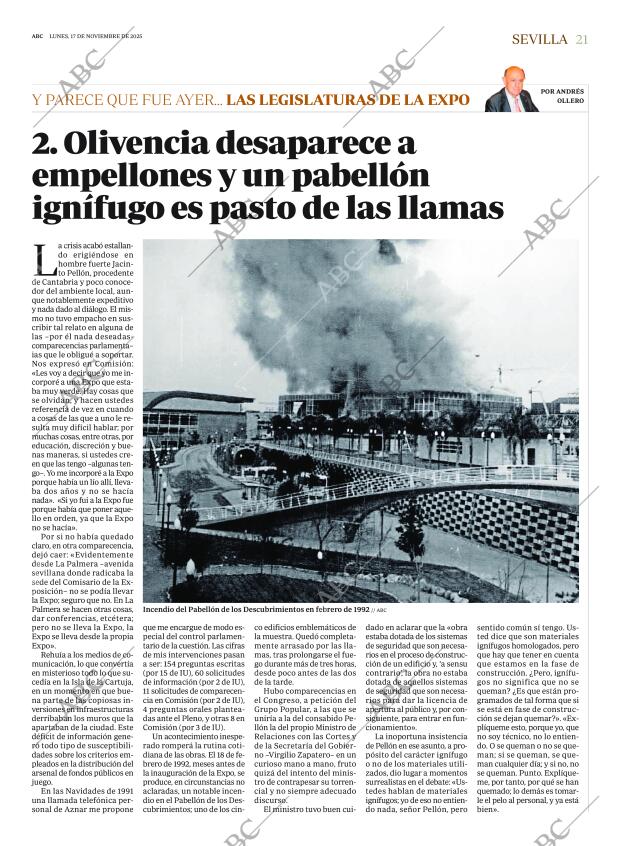 ABC SEVILLA 17-11-2025 página 21