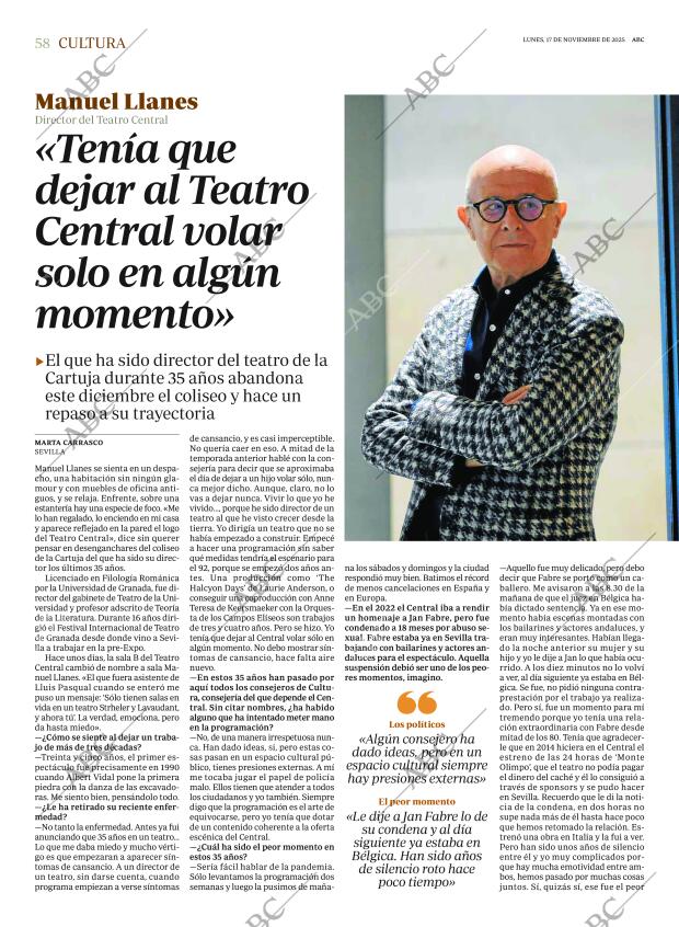 ABC SEVILLA 17-11-2025 página 58