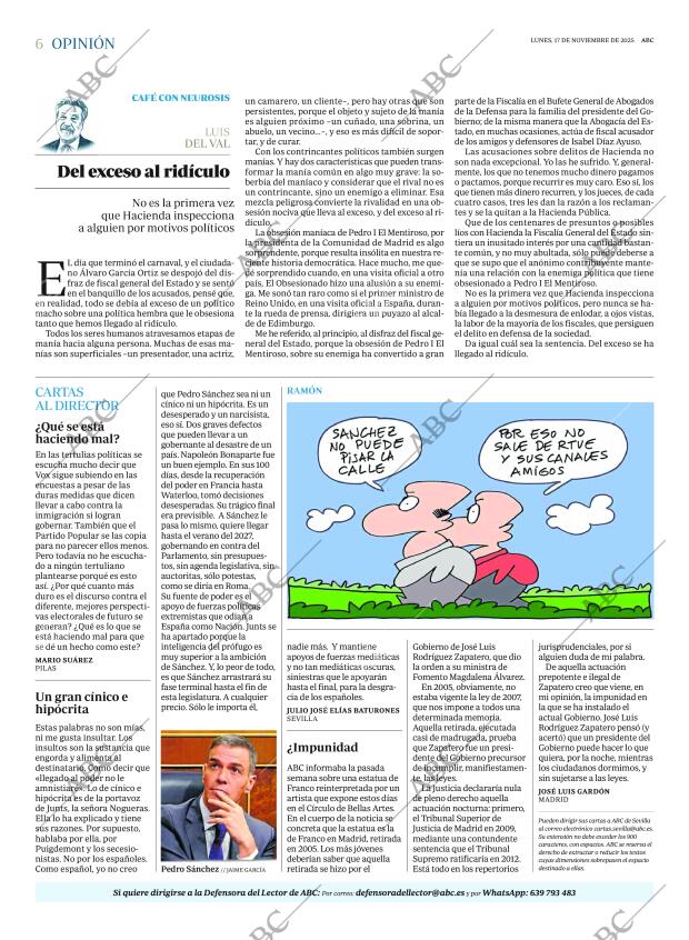 ABC SEVILLA 17-11-2025 página 6