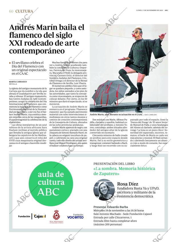 ABC SEVILLA 17-11-2025 página 60