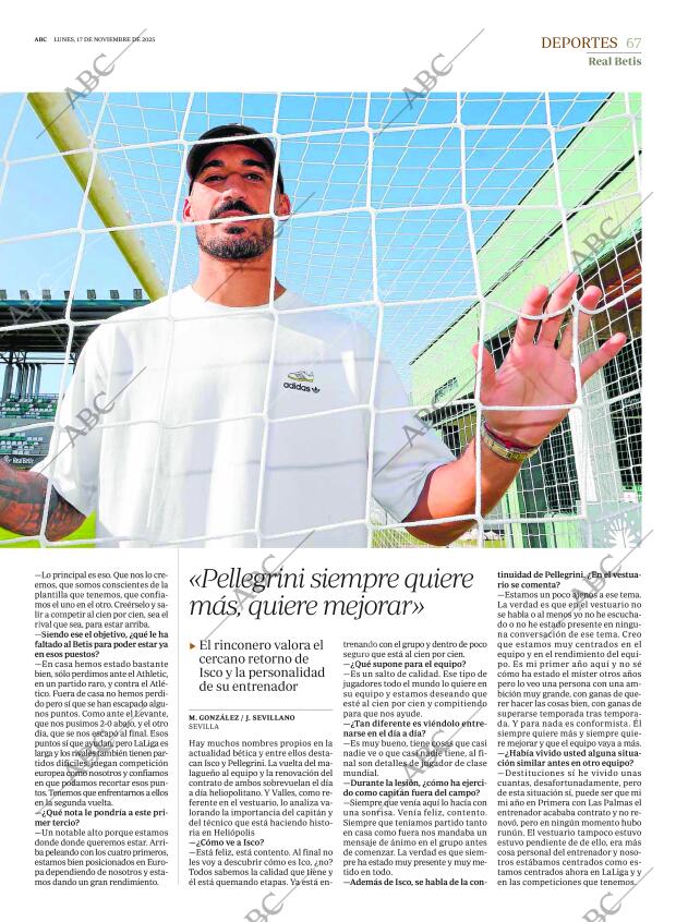ABC SEVILLA 17-11-2025 página 67