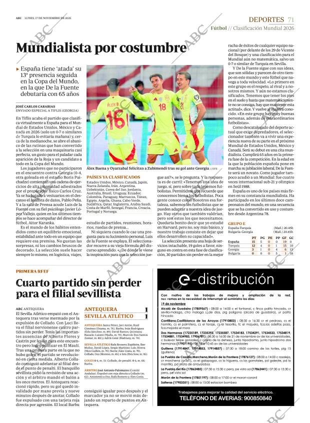 ABC SEVILLA 17-11-2025 página 71