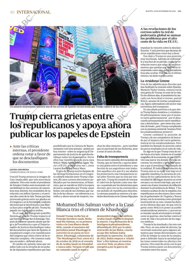 ABC CORDOBA 18-11-2025 página 40