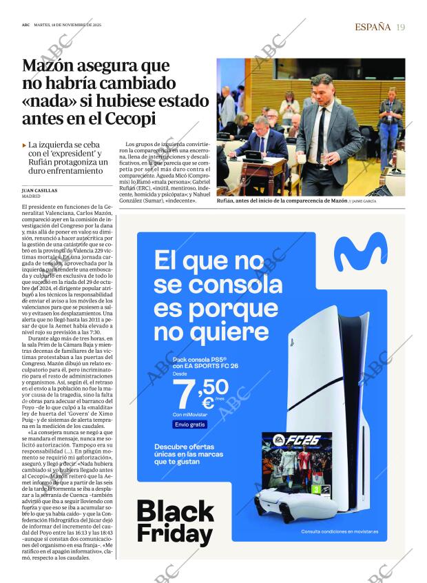 ABC MADRID 18-11-2025 página 19
