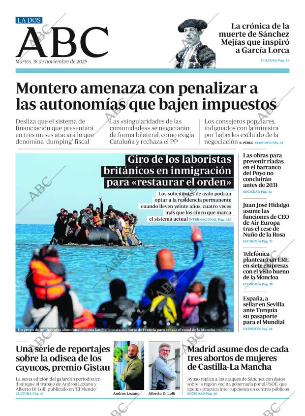 ABC MADRID 18-11-2025 página 2
