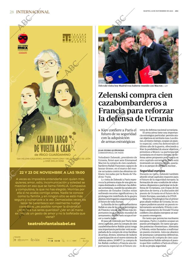 ABC MADRID 18-11-2025 página 28