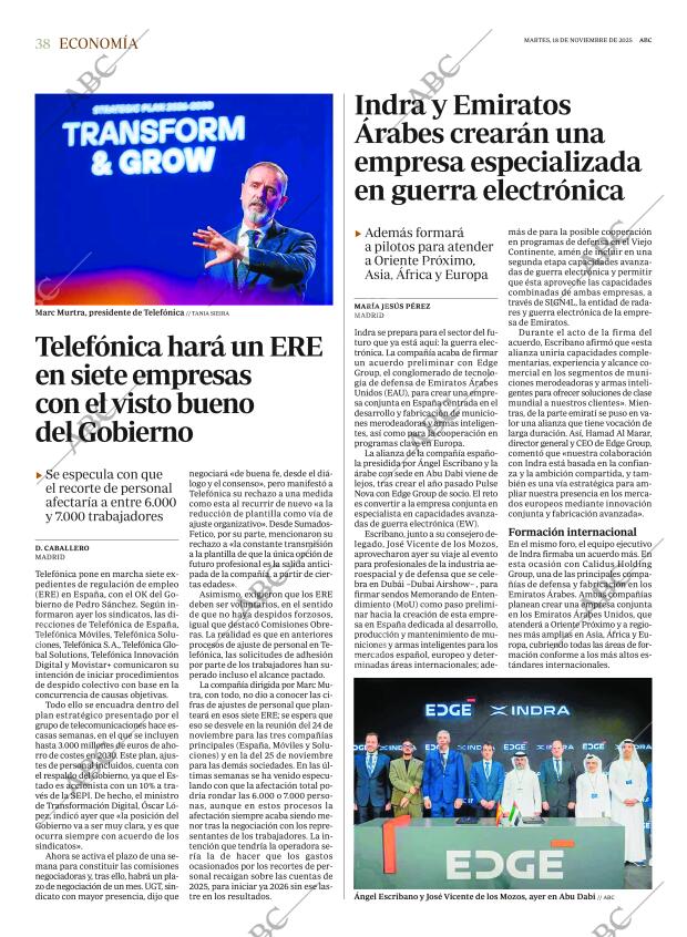 ABC MADRID 18-11-2025 página 38