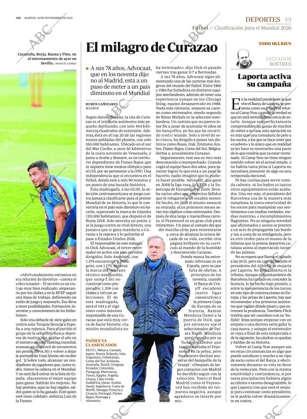 ABC MADRID 18-11-2025 página 49