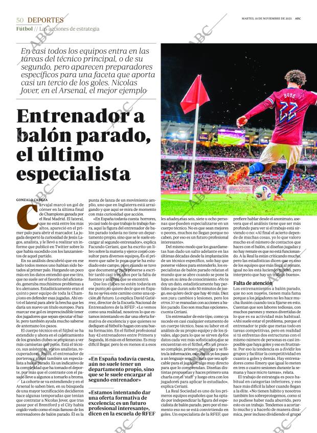 ABC MADRID 18-11-2025 página 50