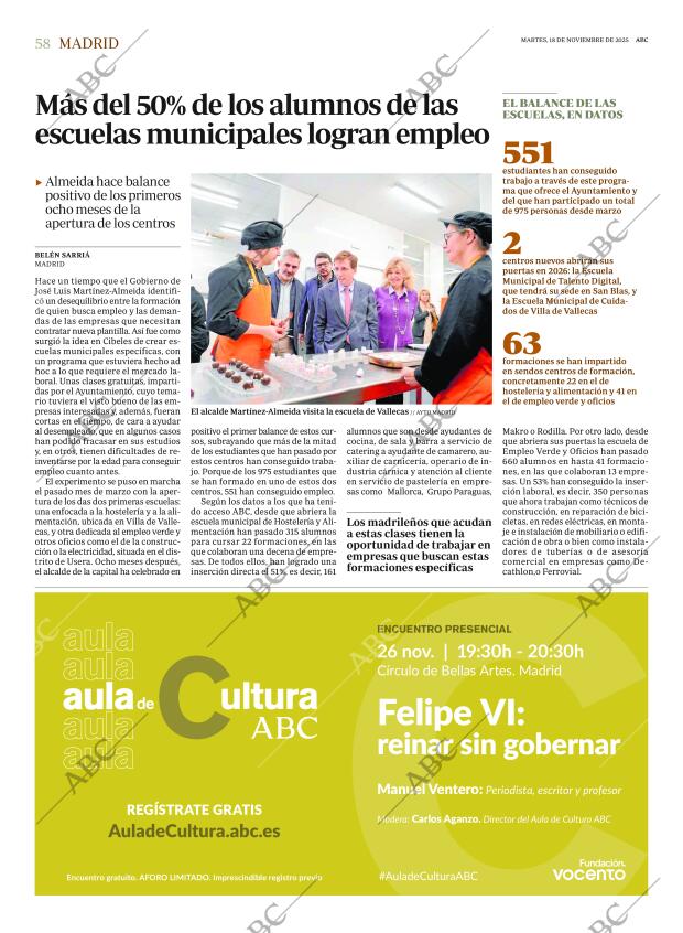 ABC MADRID 18-11-2025 página 58
