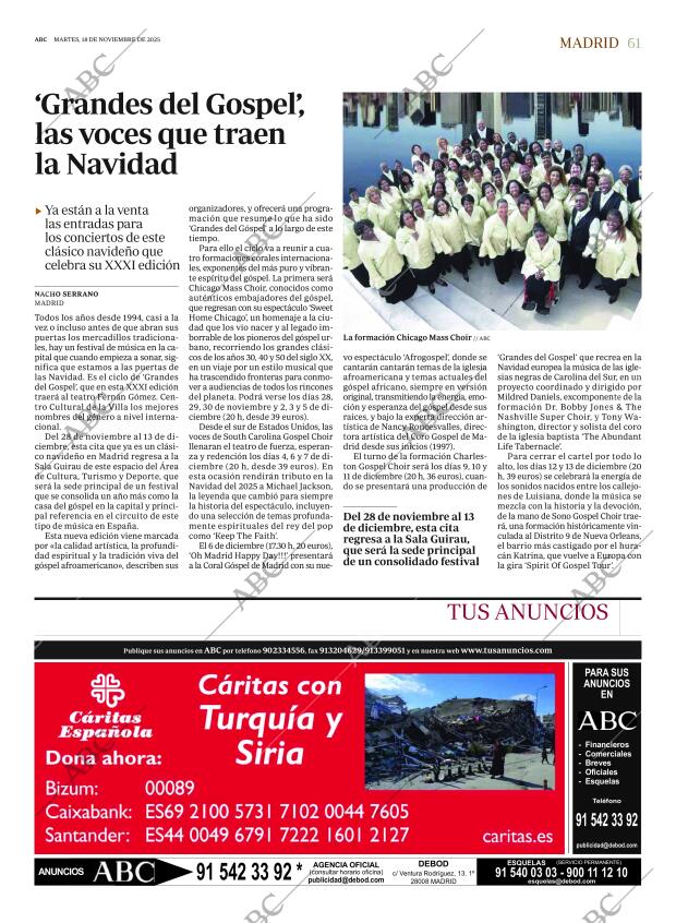 ABC MADRID 18-11-2025 página 61