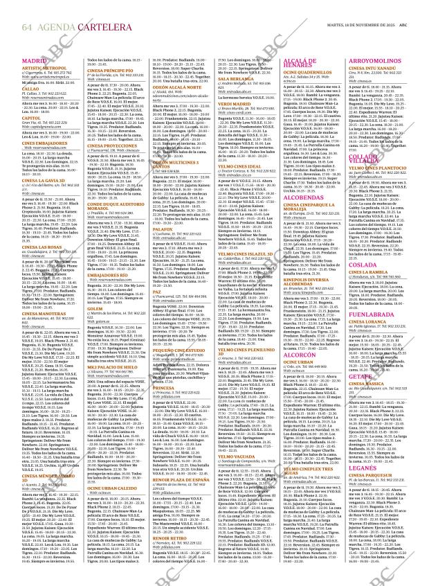 ABC MADRID 18-11-2025 página 64