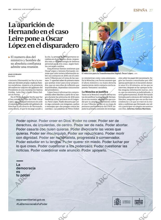 ABC CORDOBA 19-11-2025 página 27