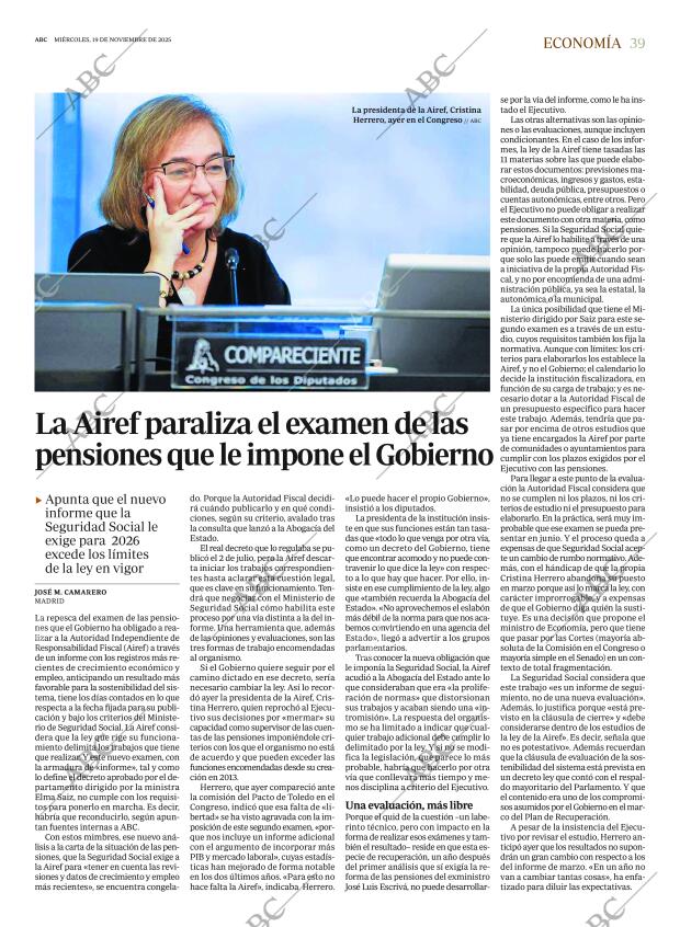 ABC CORDOBA 19-11-2025 página 39