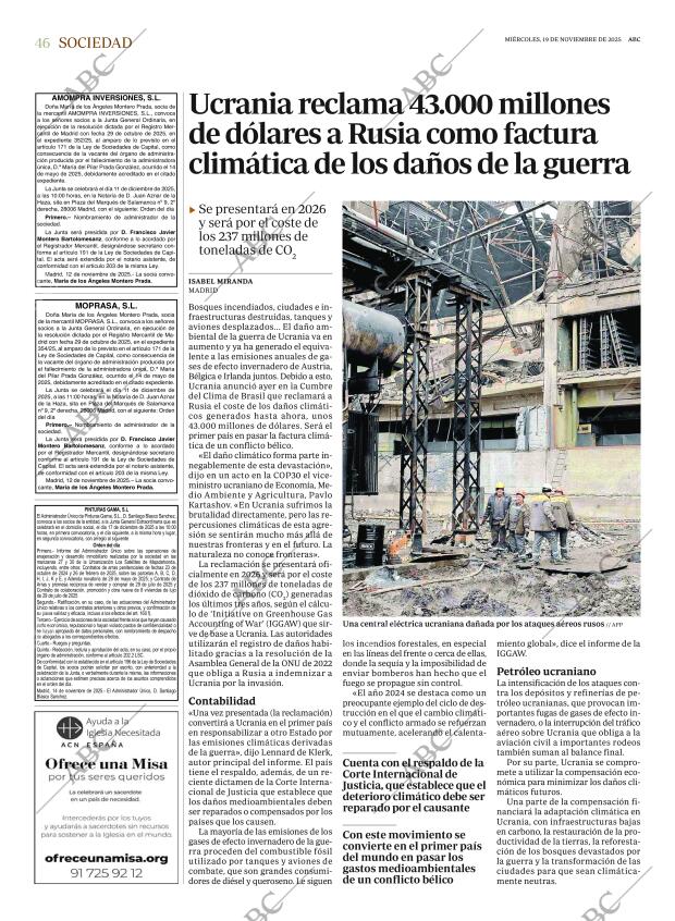 ABC CORDOBA 19-11-2025 página 46