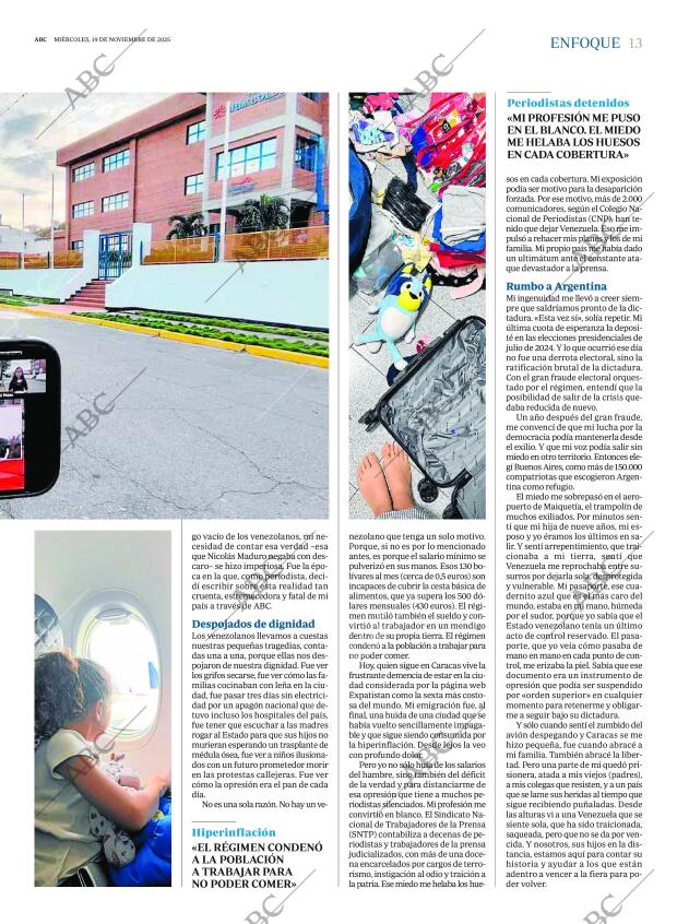 ABC MADRID 19-11-2025 página 13