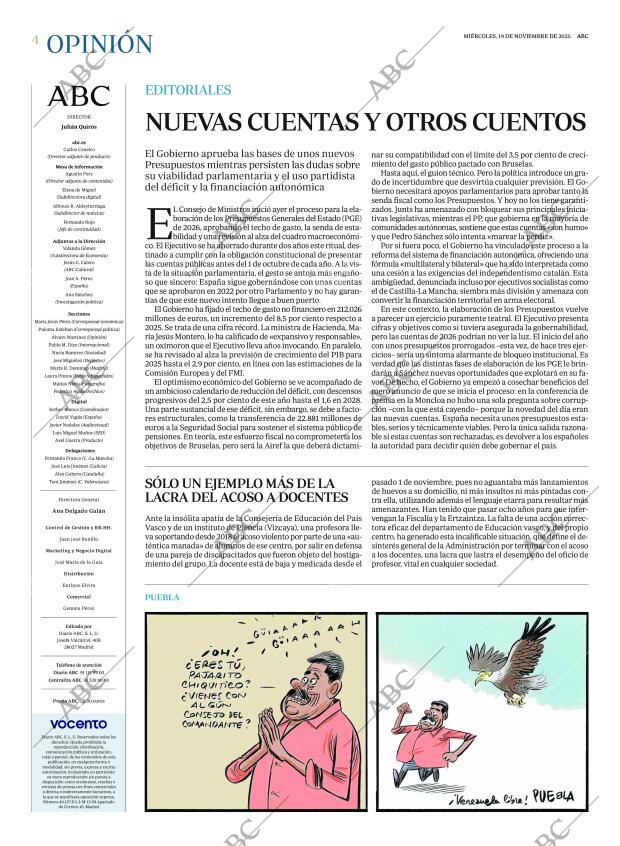 ABC MADRID 19-11-2025 página 4