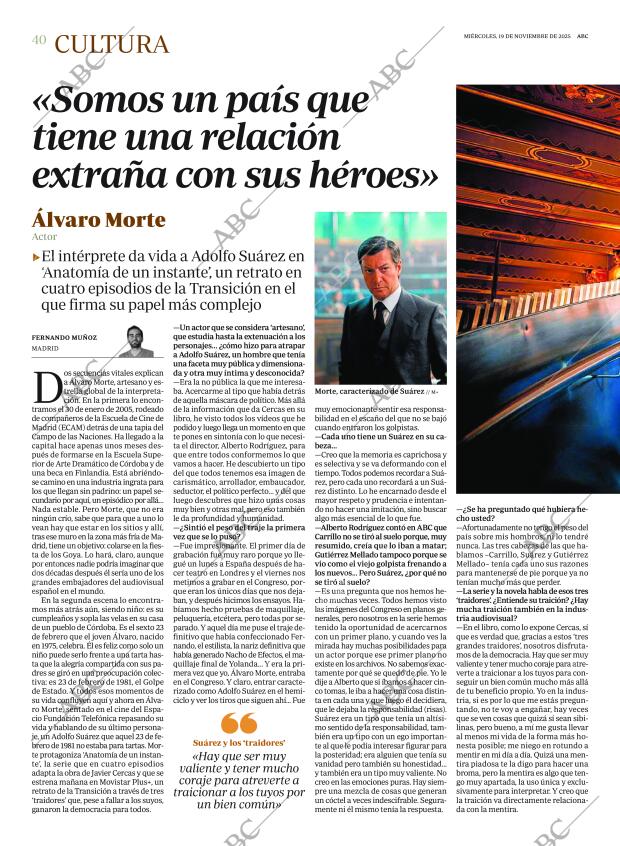 ABC MADRID 19-11-2025 página 40