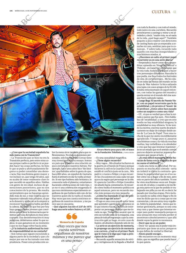 ABC MADRID 19-11-2025 página 41