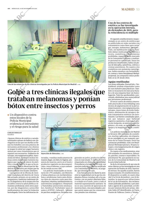 ABC MADRID 19-11-2025 página 53