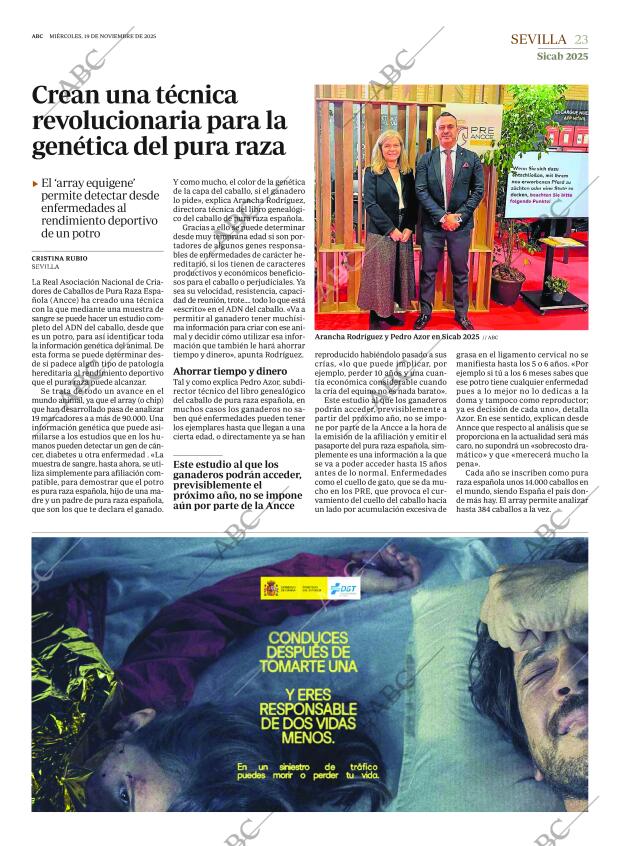 ABC SEVILLA 19-11-2025 página 23