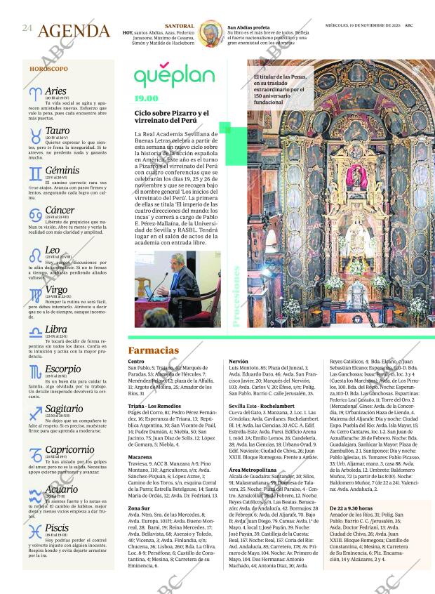 ABC SEVILLA 19-11-2025 página 24