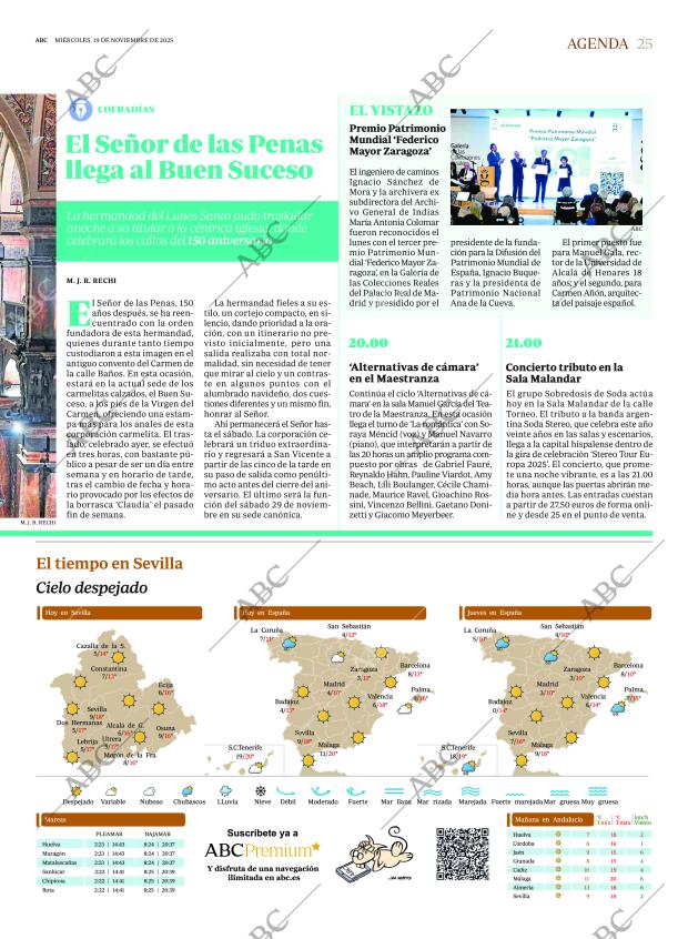 ABC SEVILLA 19-11-2025 página 25