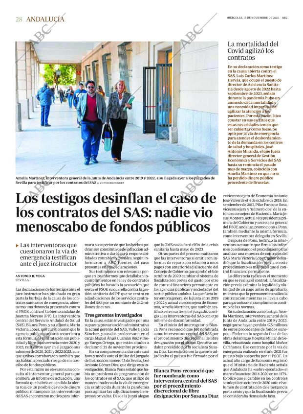 ABC SEVILLA 19-11-2025 página 28