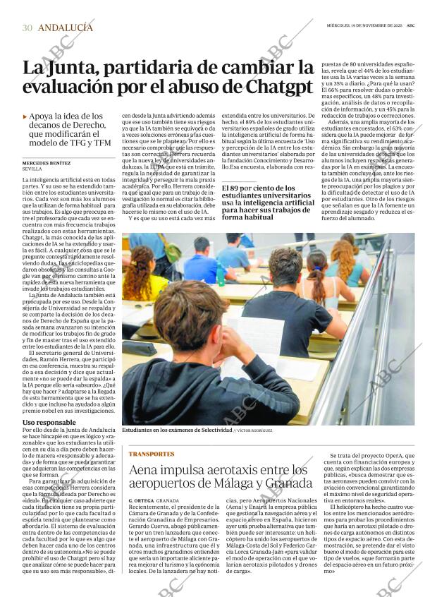 ABC SEVILLA 19-11-2025 página 30