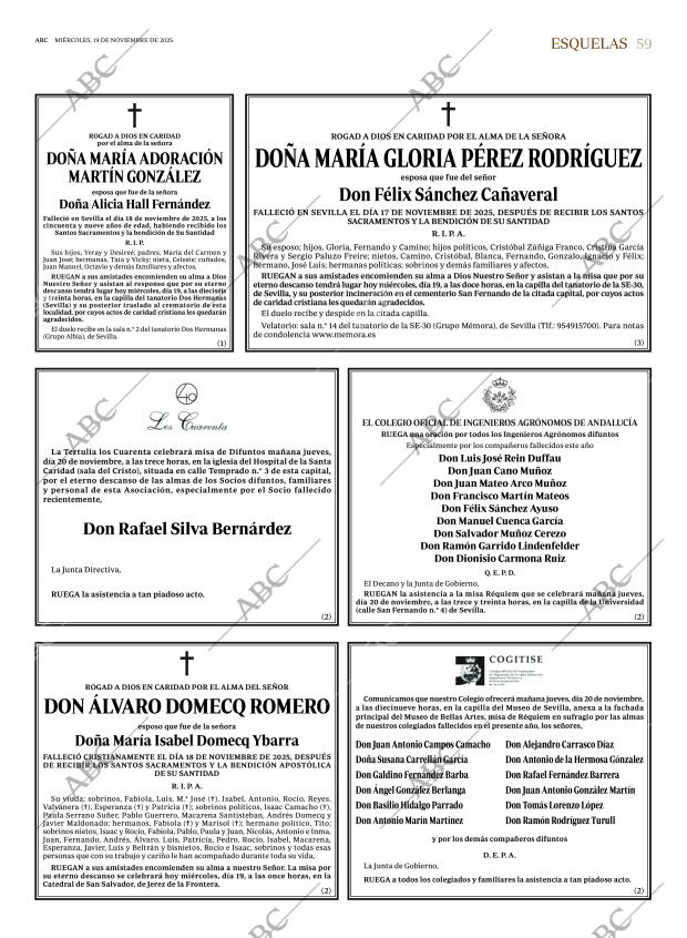 ABC SEVILLA 19-11-2025 página 59
