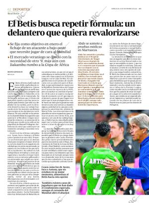 ABC SEVILLA 19-11-2025 página 62