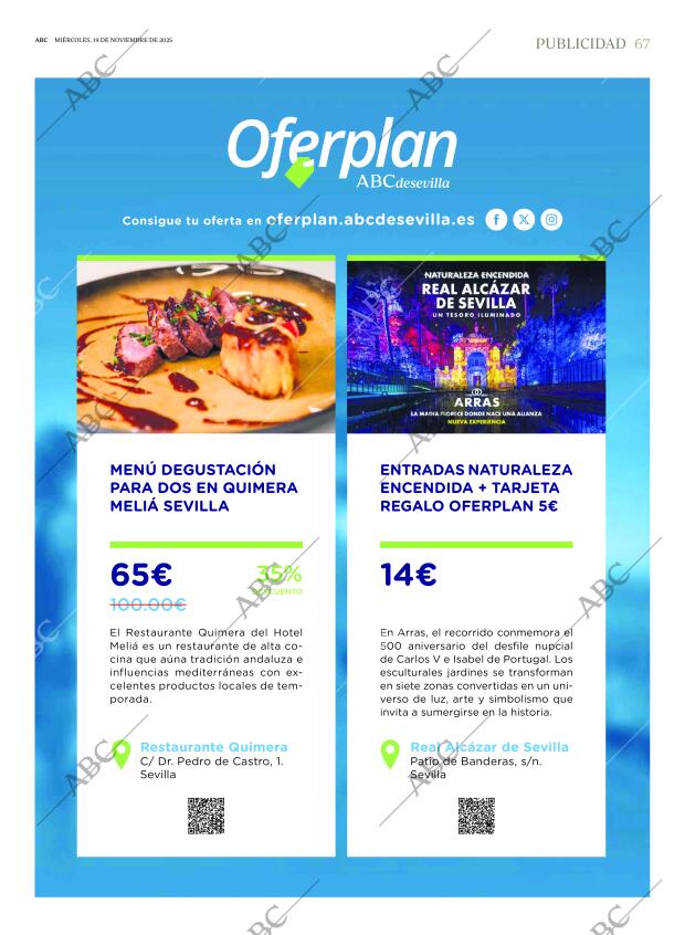 ABC SEVILLA 19-11-2025 página 67