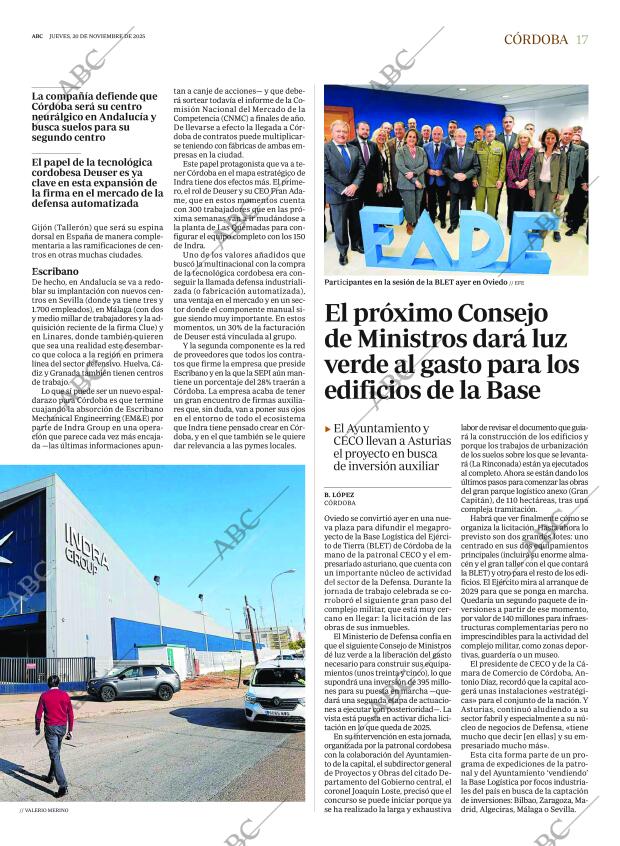 ABC CORDOBA 20-11-2025 página 17