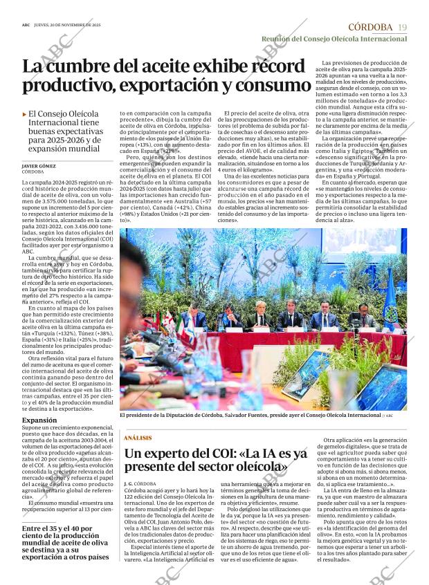 ABC CORDOBA 20-11-2025 página 19